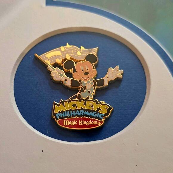 Disney Mickey's Philharmagic Donald Duck Print With Pin No COA - Picture 2 of 3
